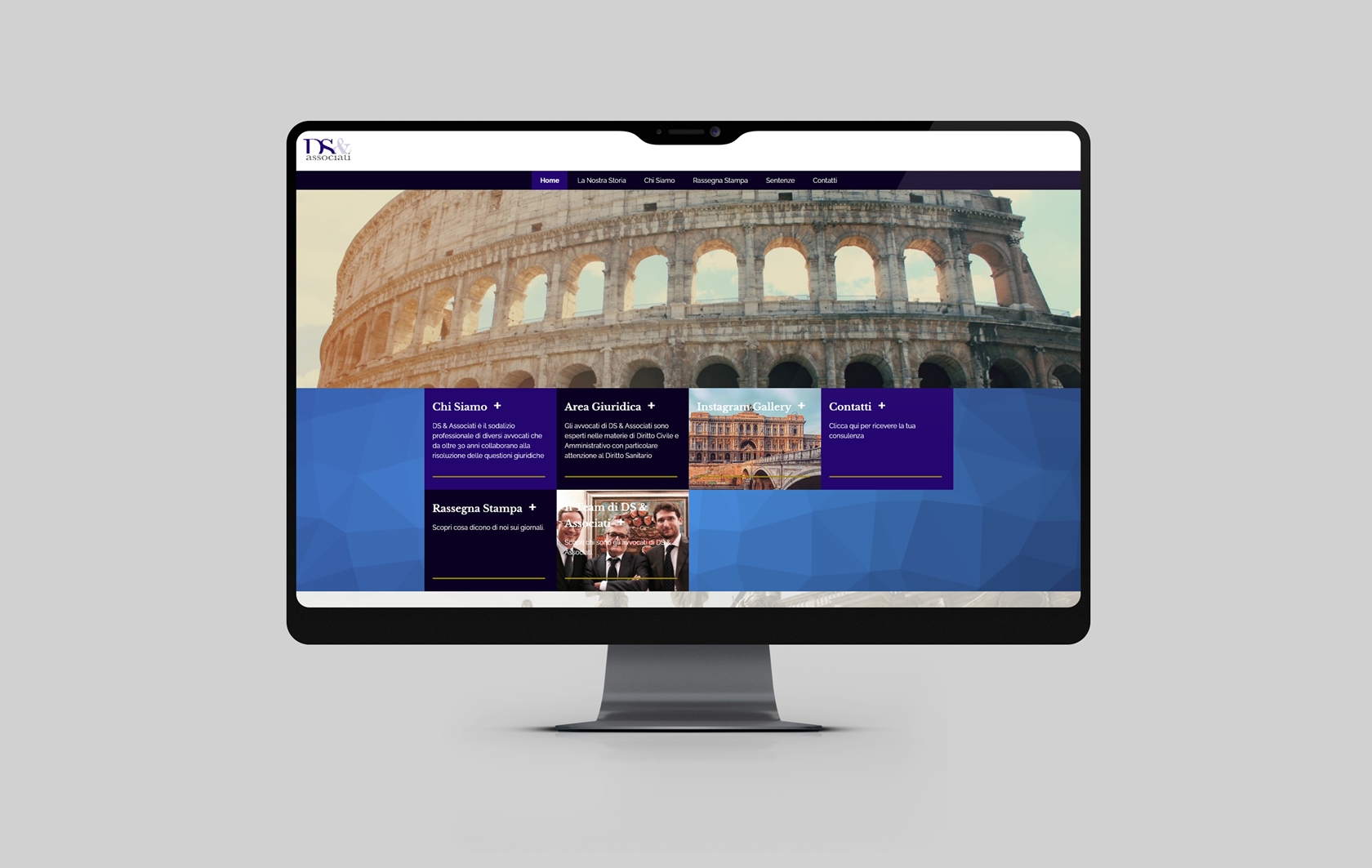 DS & Associati - Sito.Express - Realizzazione siti web per Studio Legale - Roma