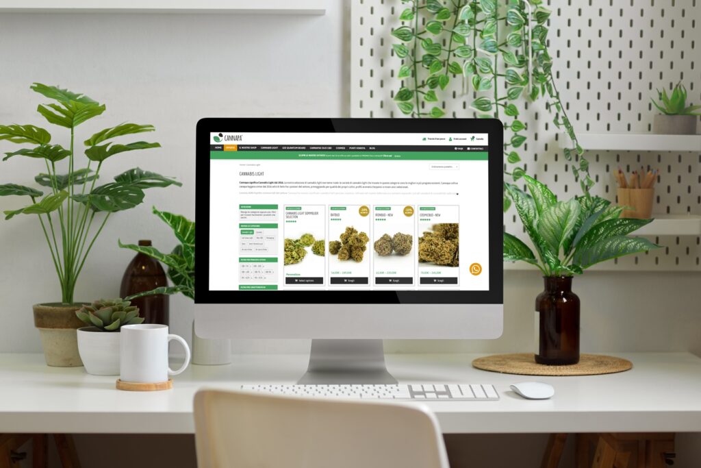 Cannapa - Sito.Express - Realizzazione siti web per e-commerce cannabis light - Roma
