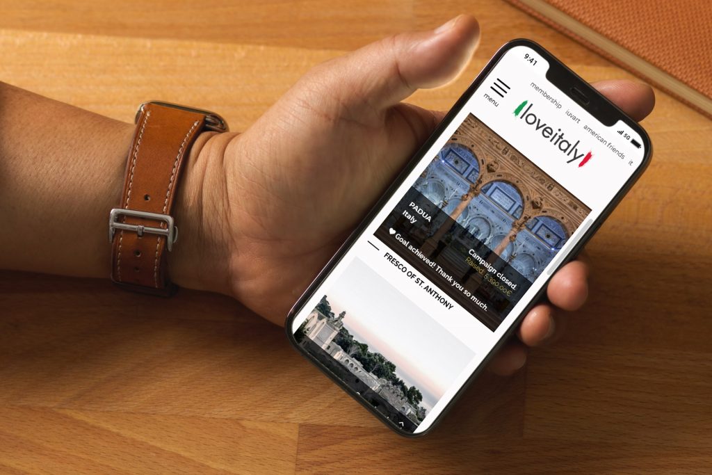 LoveItaly - Sito.Express - Custom Crowdfunding - Roma