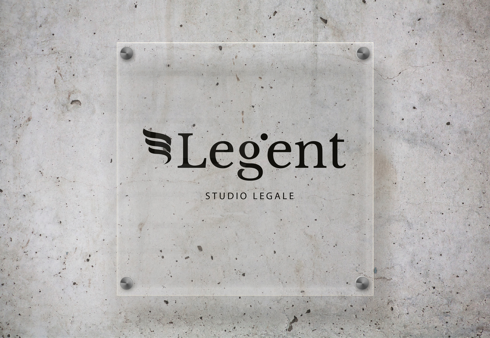 Studio Legent - Law firm law firm website - Plaque